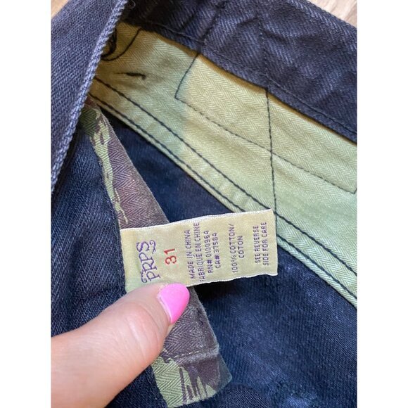 PRPS Rit‎ Rambler Mens Button-Fly Black Denim Jeans Size 31 - Picture 5 of 12